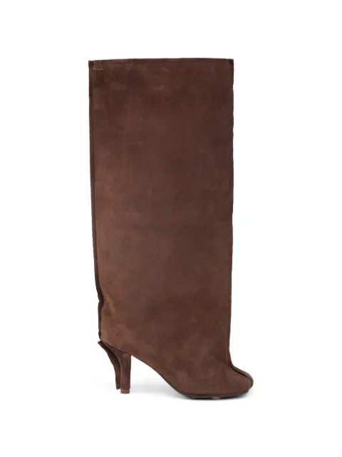 MM6 Maison Margiela Anatomic suede boots Brown S59WW0123P6385