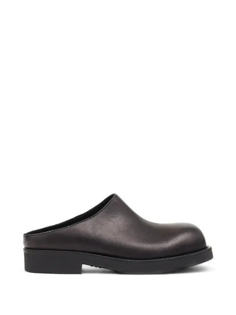 MM6 Maison Margiela Biker round-toe mules Black S59WX0088P7431