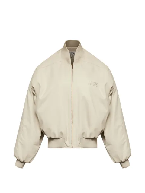 MM6 Maison Margiela cotton twill jacket Neutrals S52AM0369M36019