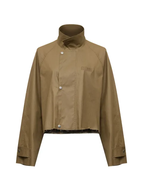 MM6 Maison Margiela coated trench jacket Brown S52AM0360M36001