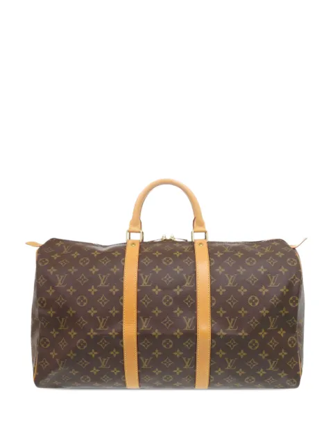 Louis Vuitton Pre-Owned 1997 Monogram Keepall 50 travel bag Brown AVXEWH8RPSOONKEF