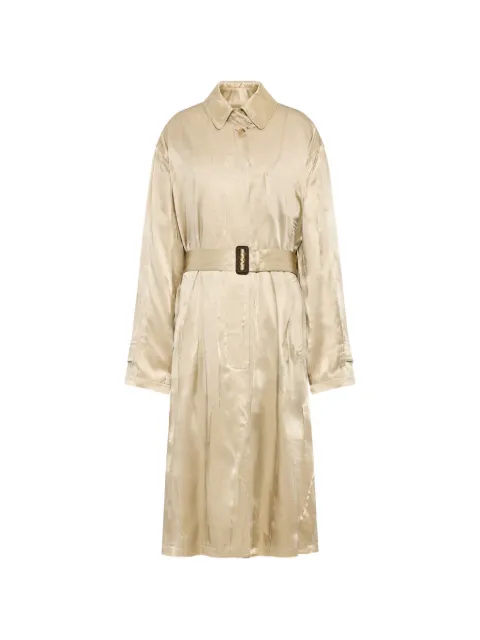 Maison Margiela Bonded Creases trench coat Neutrals S51AH0212M36047