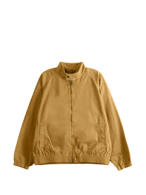 Barbour raglan-sleeve cotton jacket Neutrals MCA0996CM51