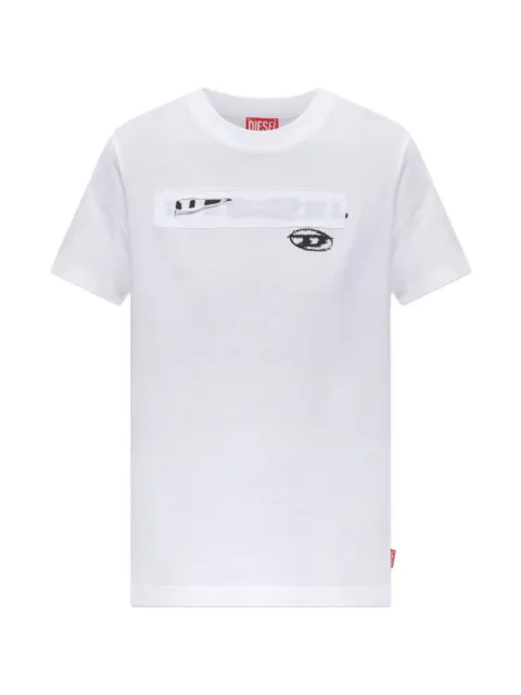 Diesel T-REG-ZAL-V1 graphic-print T-shirt White TREGZALV1A2