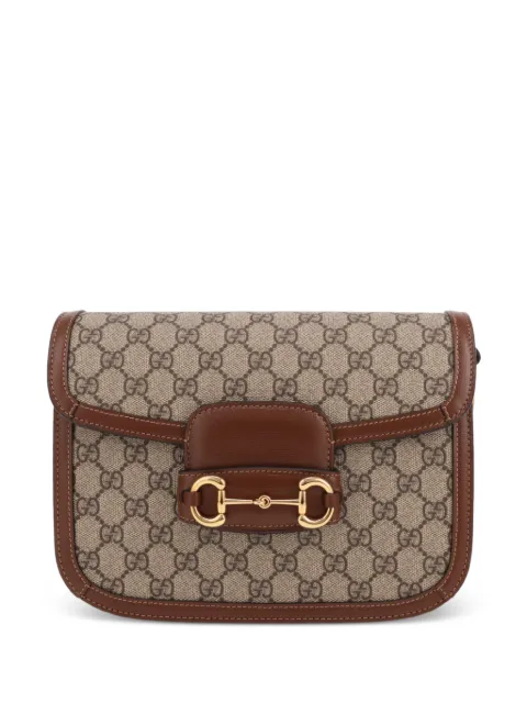 Gucci Pre-Owned 2020s Horsebit 1955 shoulder bag Neutrals 431240