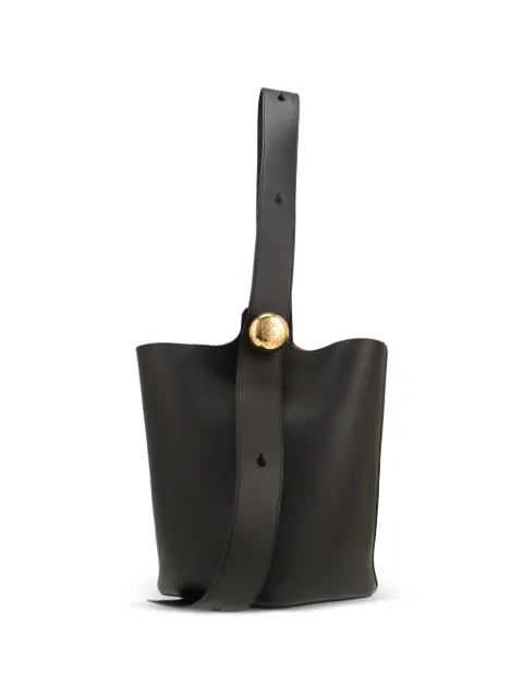 Loewe Pre-Owned 2020s Pebble shopping bag Black 428322