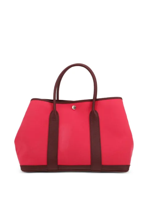 Hermès Pre-Owned 2017 Garden Party 36 tote bag Red 427939
