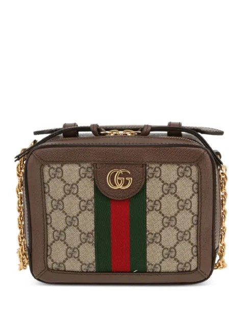 Gucci Pre-Owned 2020s Ophidia GG Supreme shoulder bag Neutrals 426352
