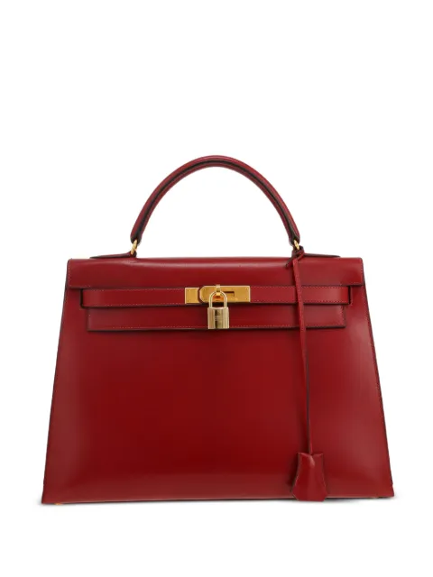 Hermès Pre-Owned 1995 32 Kelly handbag Red 420624
