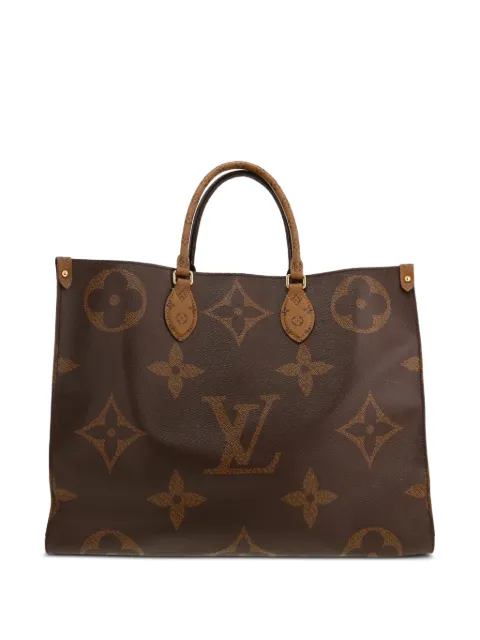 Louis Vuitton Pre-Owned 2020s Onthego tote bag Brown 415206