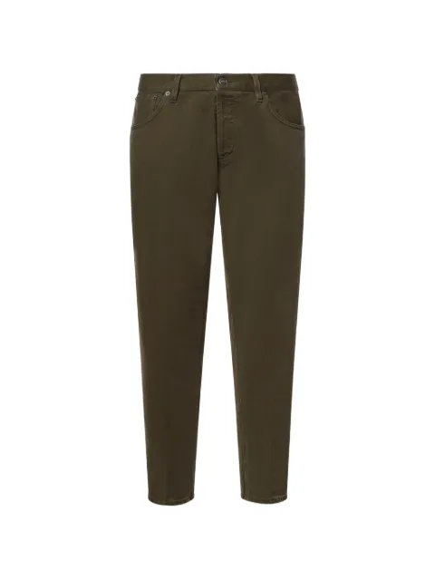 DONDUP tapered-leg jeans Green UP434BF0014UPTDDUS26