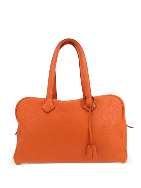 Hermès Pre-Owned 2014 Victoria II Fourre-Tout tote bag Orange 428962