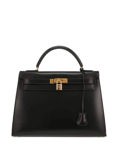 Hermès Pre-Owned 1993 32 Kelly handbag Black 426065