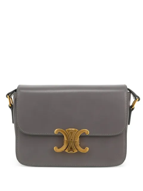 Celine Pre-Owned 2020s Triomphe Teen shoulder bag Grey 423568