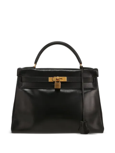 Hermès Pre-Owned 1991 32 Kelly handbag Black 423050