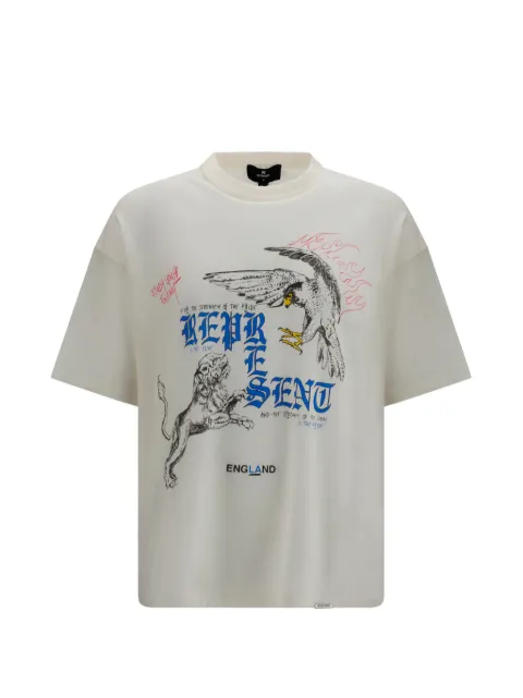 Represent Enemy graphic-print T-shirt White MLM101188