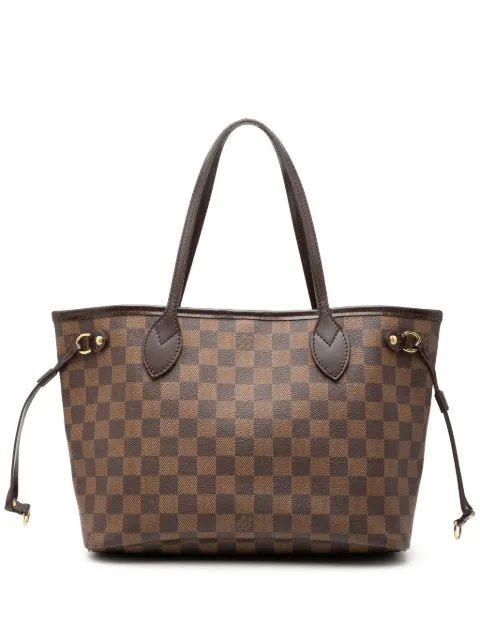Louis Vuitton Pre-Owned 2008 Damier Ebene Neverfull PM tote bag Brown HCOJ7S8I4ENRH0TU
