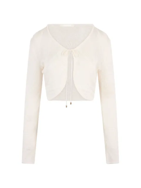 Roberto Cavalli cropped cardigan White XQM901MH012