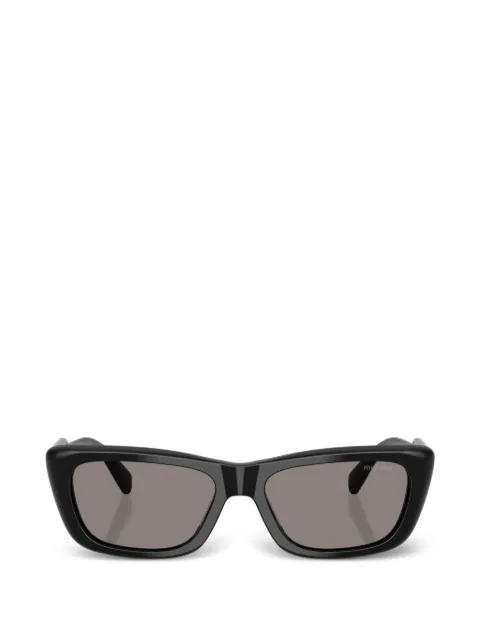 Miu Miu Eyewear rectangle-frame sunglasses Black SMUB1216K80Q