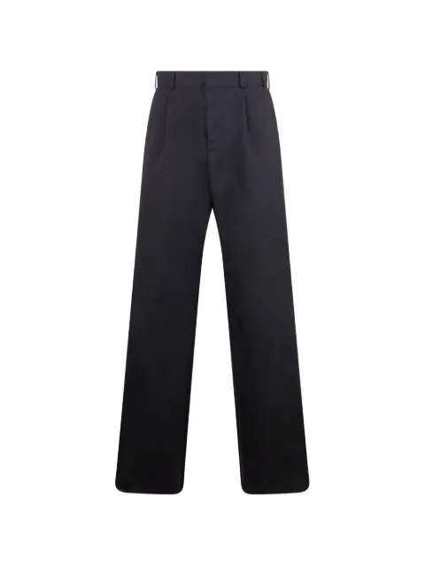 Roberto Cavalli pleated-design trousers Black XNT209TB009
