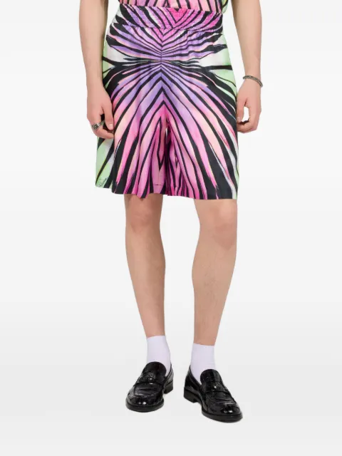 Roberto Cavalli graphic-print shorts Black XRT2714QM33