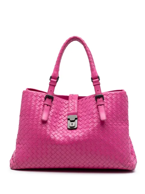 Bottega Veneta Pre-Owned 2012-2026 Medium Nappa Intrecciato Roma tote bag Pink 7MYOSTMC51NK9HW2