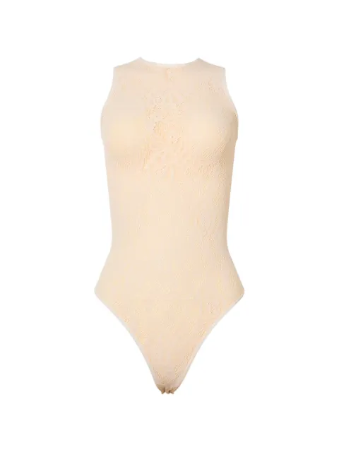 Wolford Infinite Rose net bodysuit Neutrals 79349
