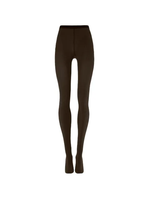 Wolford merino-blend tights Brown 11310