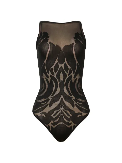 Wolford Rose Shadow sleeveless bodysuit Black 78335