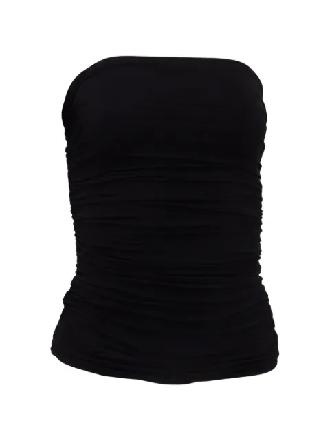 The Row Pre-Owned Kriza strapless top Black RFCPUUSCL744929W