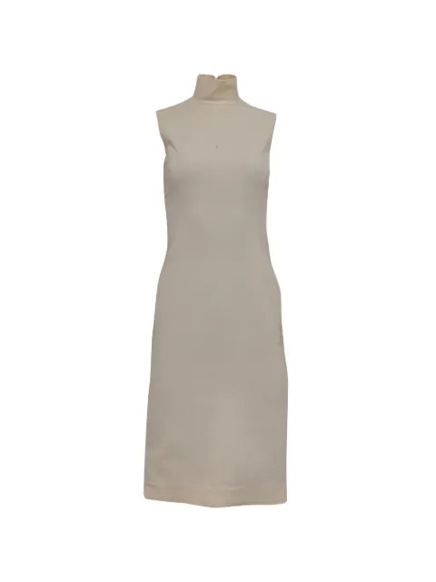Dolce & Gabbana Pre-Owned High-neck sleeveless dress Neutrals RFCPUUSCL745133W