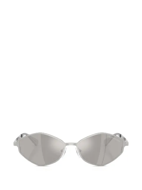 Michael Kors Gold Coast geometric-frame sunglasses Silver MK118118936G