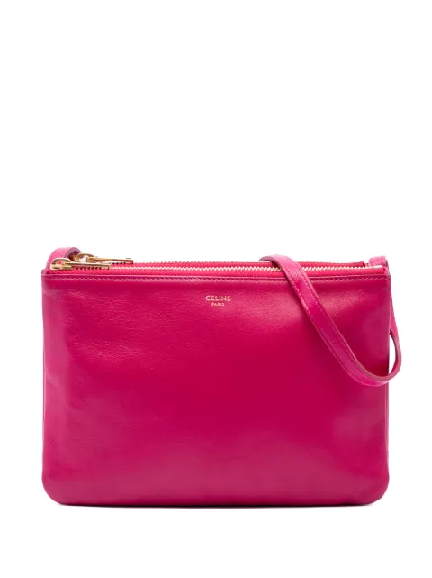 Celine Pre-Owned 2000-2026 Small Lambskin Trio crossbody bag Pink VI0KFW1G0IZ1MWXD