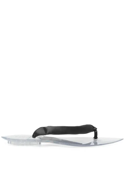 Alaïa pointed-toe ballet flats White AA3S1009A024ANTHRACITEGRISFONCE