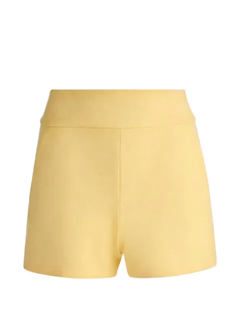 alice + olivia Donald tailored mini shorts Yellow CC604418606