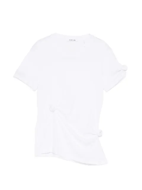 Helmut Lang knot-detail T-shirt White Q05HW502