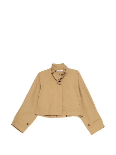 Helmut Lang button-up raglan-sleeve jacket Neutrals Q05HW101