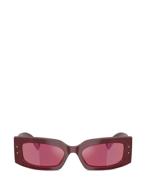 Dolce & Gabbana rectangle-frame sunglasses Red DG4479F3442D0