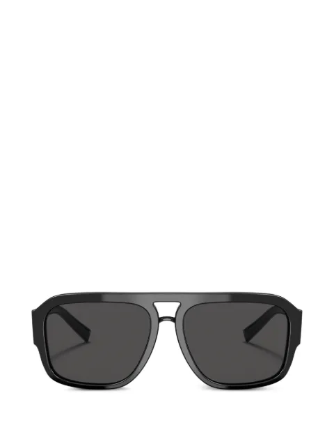 Dolce & Gabbana Eyewear pilot-frame sunglasses Black DG4403F50187