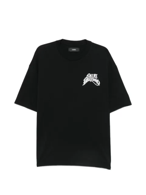 AMIRI Hollywood lightweight jersey skate tee Black AMTOJR1189