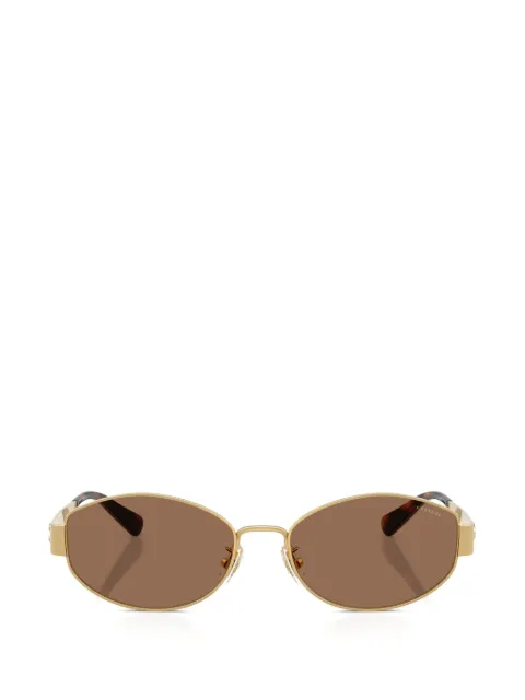 Coach oval-frame sunglasses Gold HC7192D944113