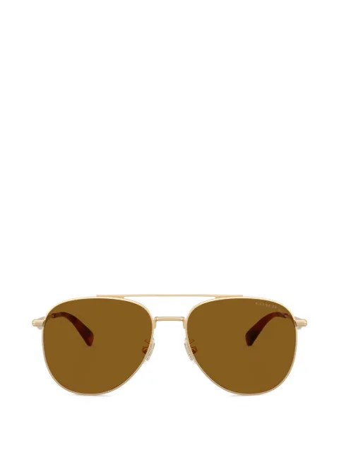 Coach pilot-frame sunglasses Gold HC7190900583