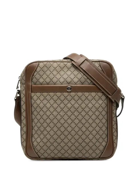 Gucci Pre-Owned 2000-2015 Diamante Coated Canvas Zip crossbody bag Brown T6PPZELV2CAFSISX