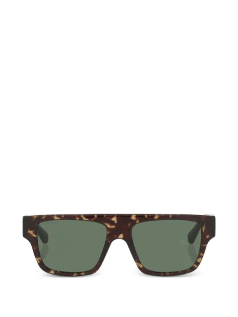 Gucci Eyewear rectangle-frame sunglasses Green GC0026604402J1