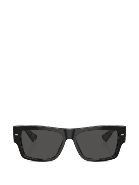 Dolce & Gabbana Eyewear rectangle-frame sunglasses Black DG4451F340387