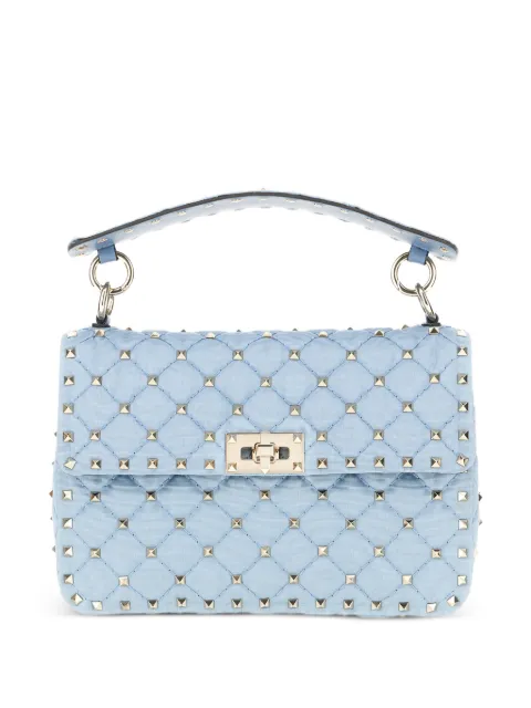 Valentino Garavani Rockstud Spike shoulder bag Blue WB0122DII