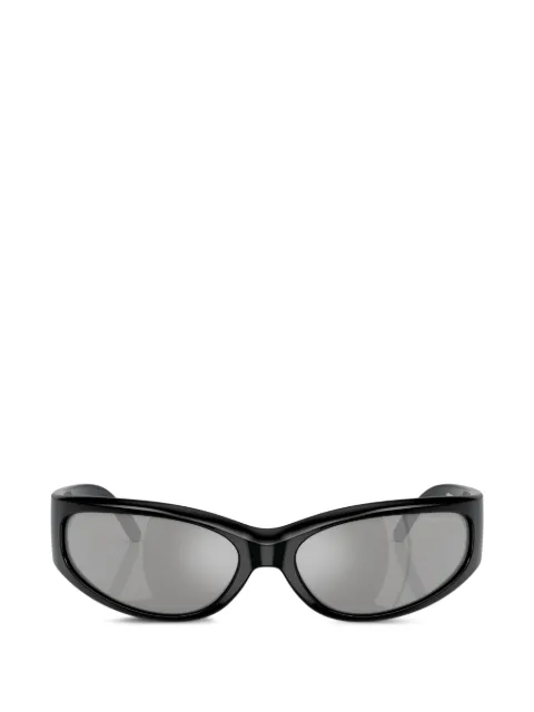 Arnette Catfish oval-frame sunglasses Black AN43022900Z3