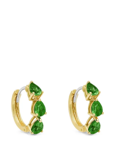 Jewels Aficionado tsavorite pear-shaped earrings Gold JAE10TSAYG093025