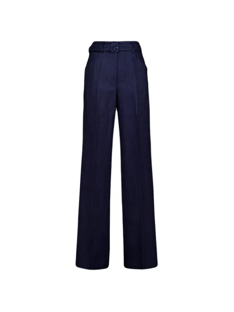 Gabriela Hearst belted Norman trousers Blue 4262168T125W04