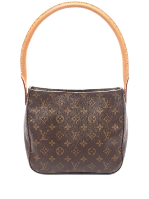 Louis Vuitton Pre-Owned 2001 Monogram Looping MM shoulder bag Brown 55W0OPZI8OEZT6WO